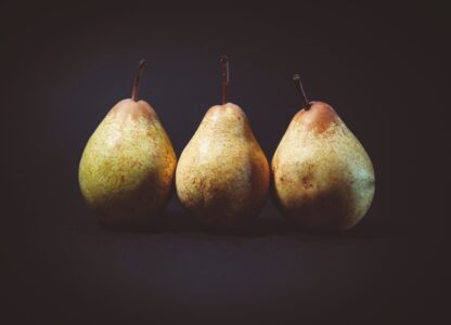 Poached Pears with Chocolate-Orange Sauce