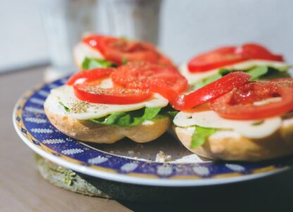 Veggie Bagel Bites