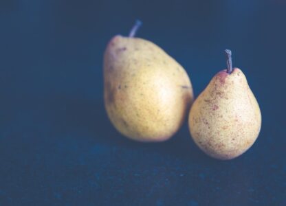 Rum-Scented Pear Clafouti