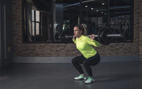 Women lifting weights