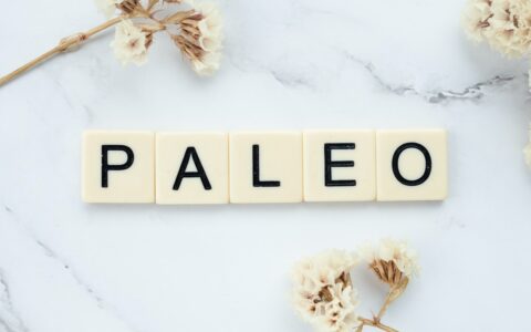 Letters spelling out paleo
