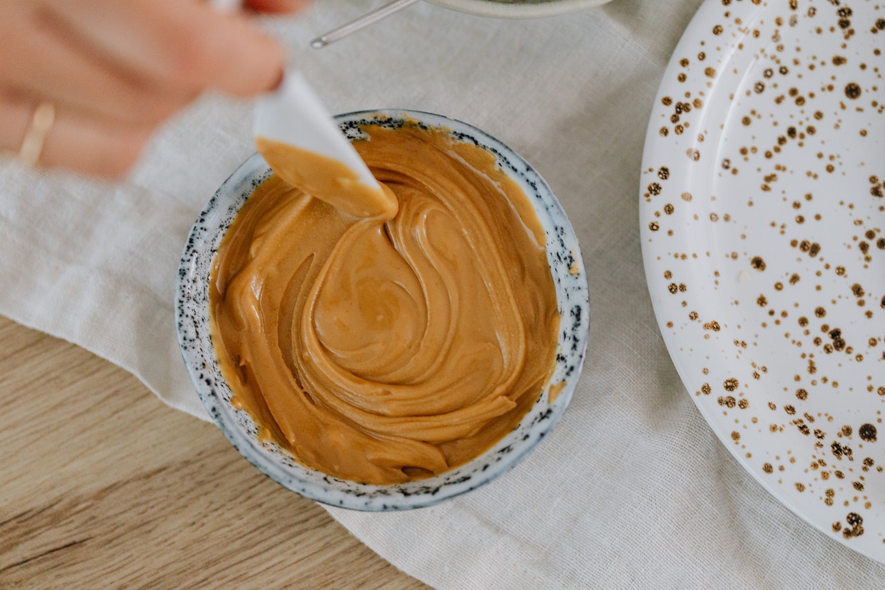 peanut butter in a cup