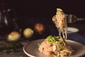 plate of sauerkraut