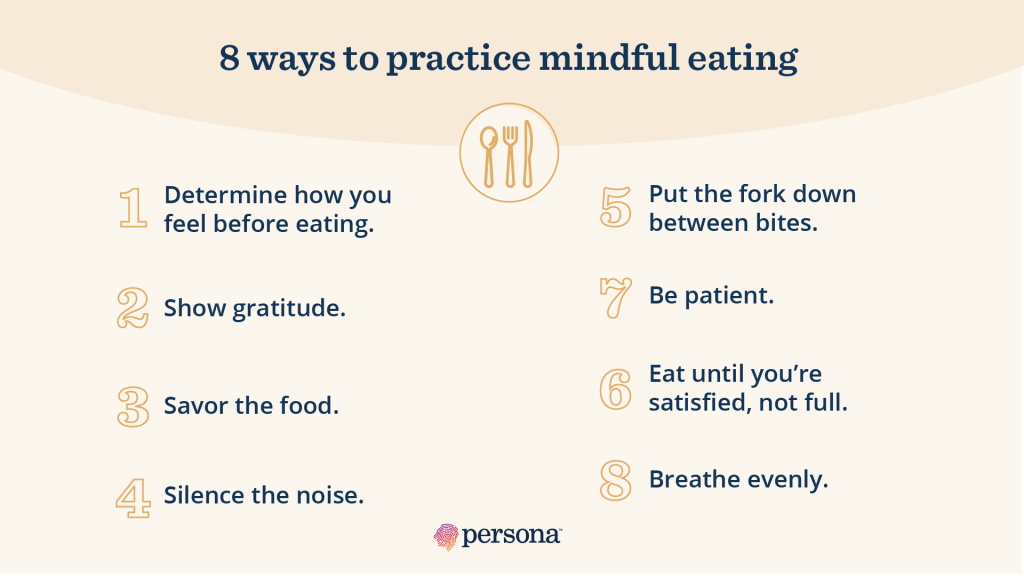 Mindful eating for better sleep