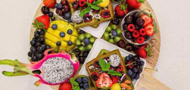 berries and fruit spread out