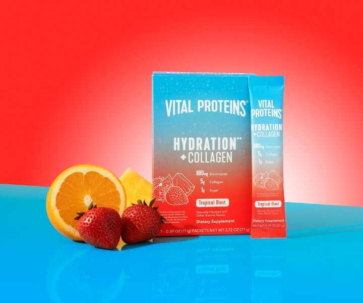 Vital Proteins Hydration+Collagen Tropical Blast