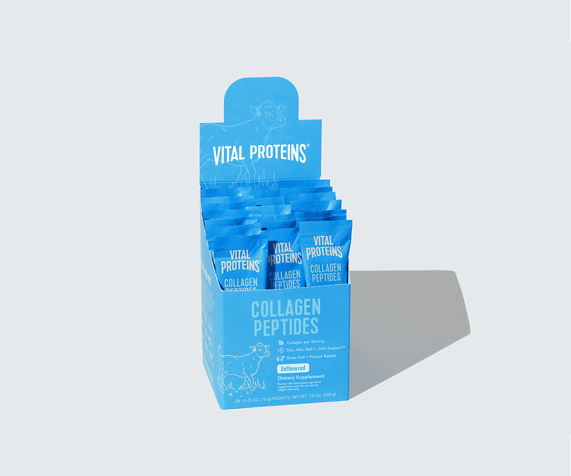 Vital Proteins Collagen Peptides Stick Pack Box