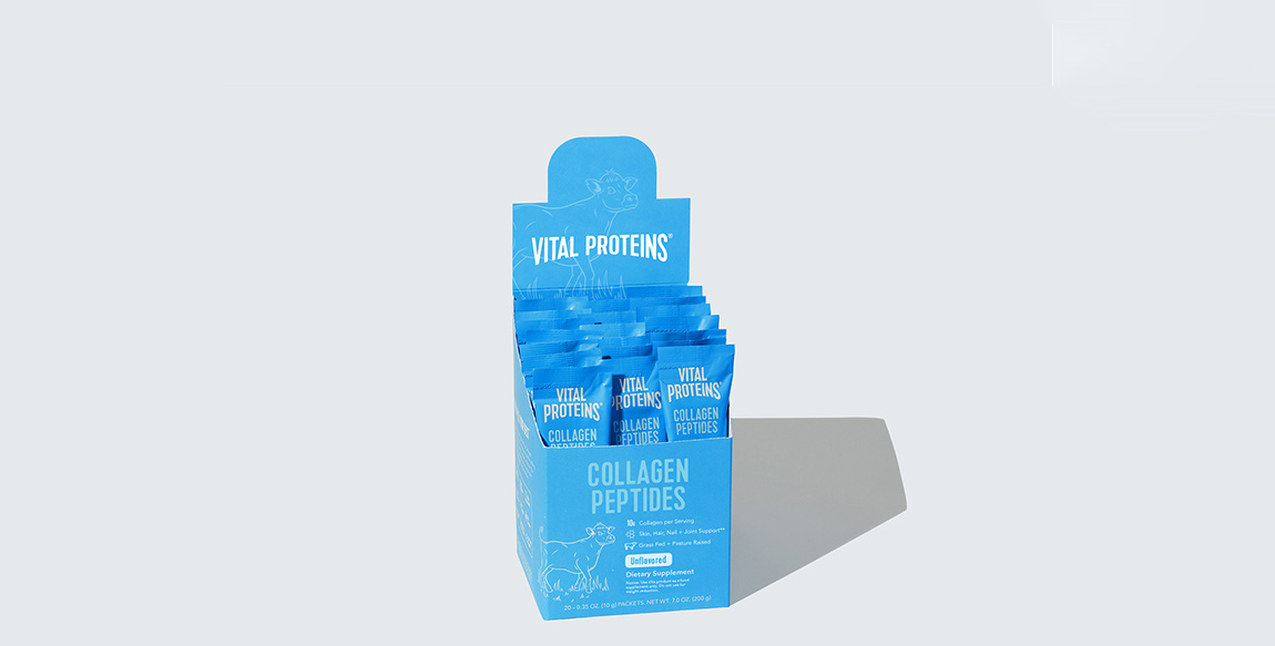 Vital Proteins Collagen Peptides Stick Pack Box