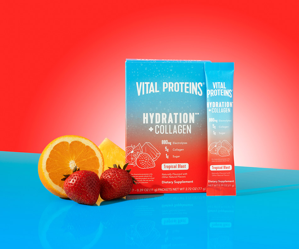 Vital Proteins Hydration+Collagen Tropical Blast