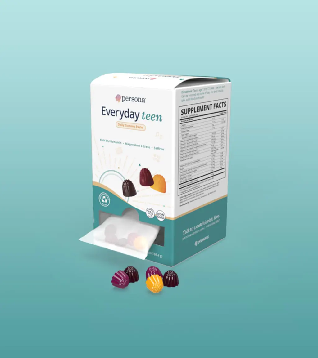 Box of Everyday Teen gummy vitamins