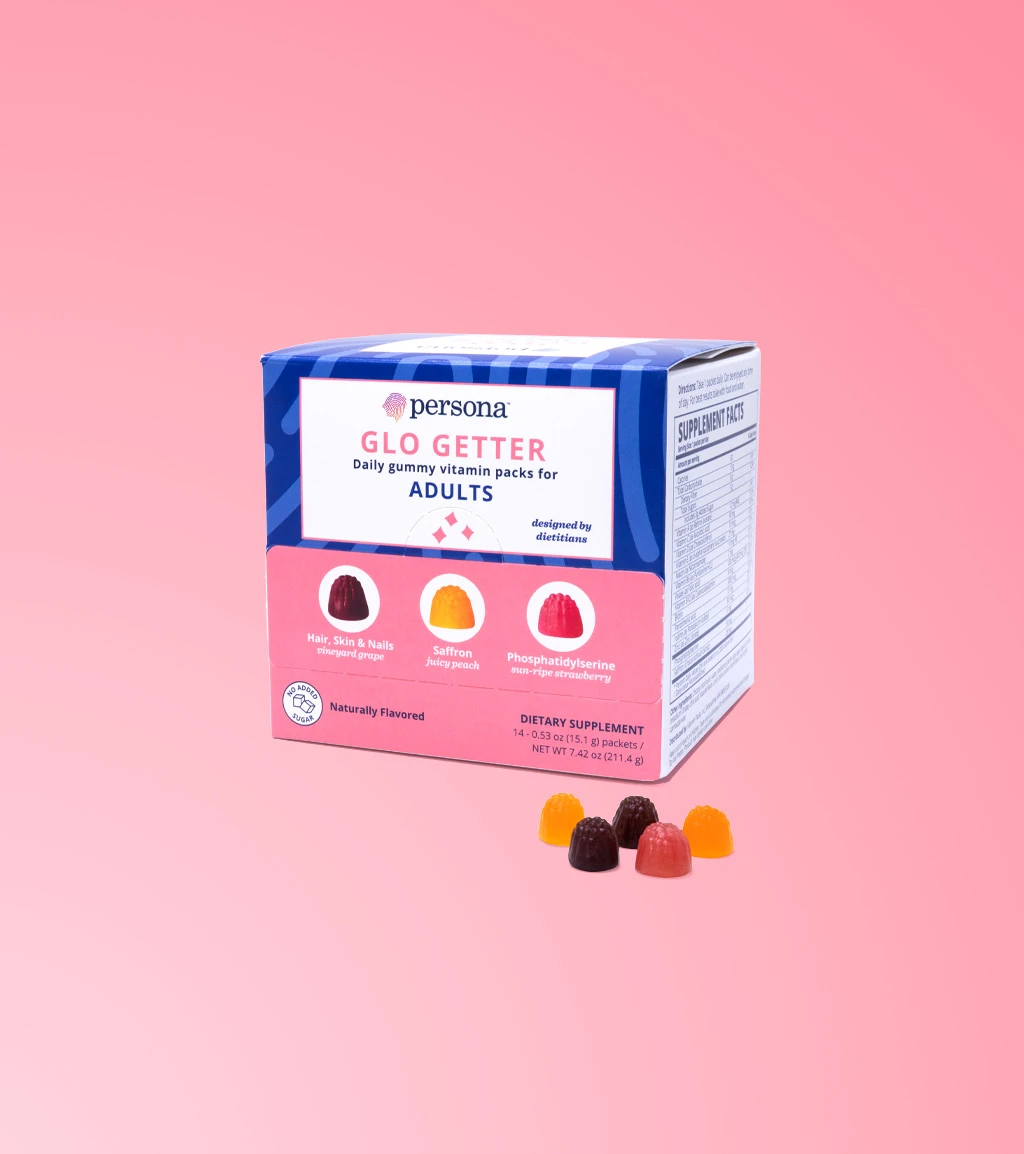Box of Glo Getter gummy vitamins