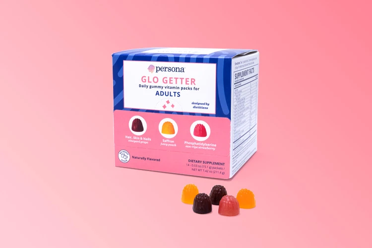 Box of Glo Getter gummy vitamins
