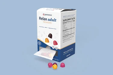 Box of Relax Adult gummy vitamins